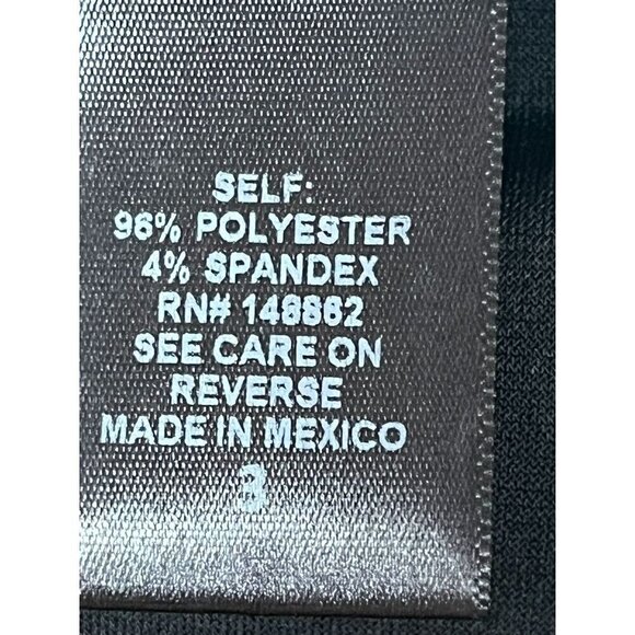 Torrid Top Women 22 Black Tank Cold Shoulder Neutral Minimalist Casual Retro 80s - Picture 6 of 12